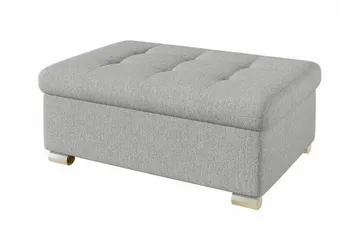 Trefor Fotpall 70 cm Ljusgrå - Møbler - Stoler & lenestoler - Krakk - Fotskammel