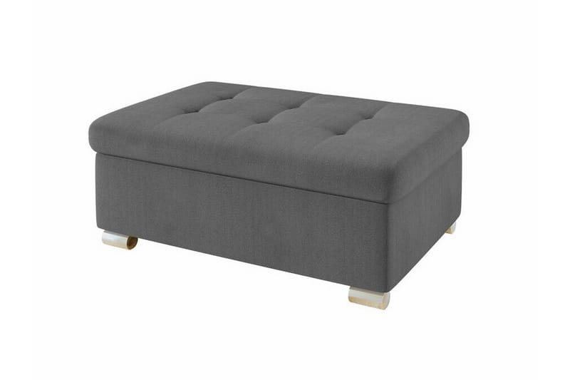 Trefor Fotpall 70 cm - Mørkegrå - Møbler - Stoler & lenestoler - Krakk - Fotskammel