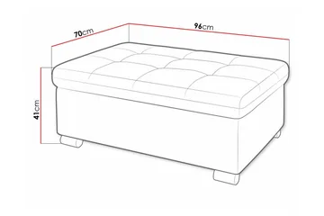 Trefor Fotpall 70 cm - Møbler - Stoler & lenestoler - Krakk - Fotskammel