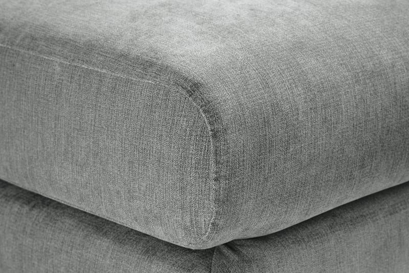 Trend Lyx Fotskammel - Grå/Eik - Møbler - Stoler & lenestoler - Krakk - Fotskammel