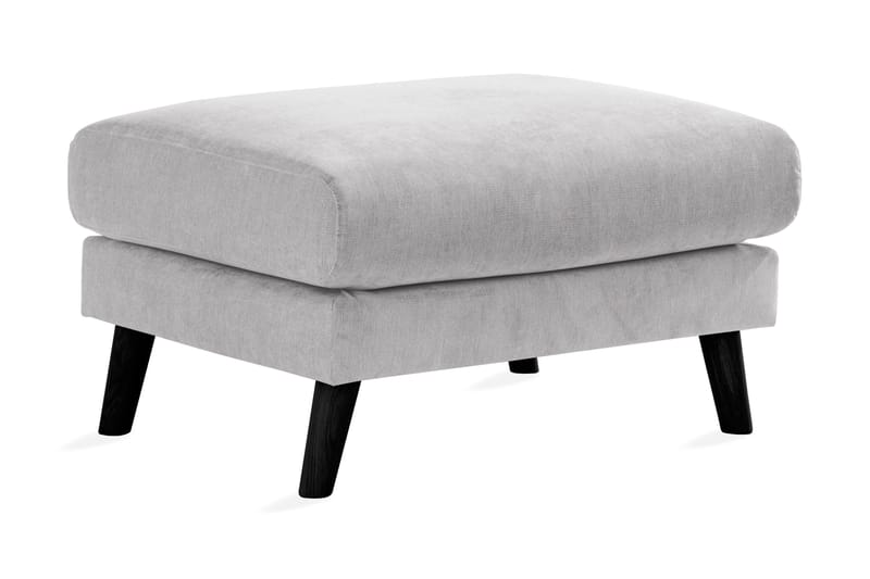 Trend Lyx Fotskammel - Lysegrå - Møbler - Stoler & lenestoler - Krakk - Fotskammel