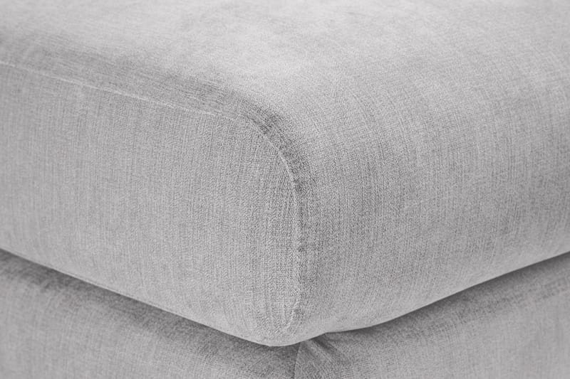 Trend Lyx Fotskammel - Lysegrå - Møbler - Stoler & lenestoler - Krakk - Fotskammel