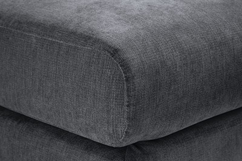 Trend Lyx Fotskammel - Mørkegrå/Eik - Møbler - Stoler & lenestoler - Krakk - Fotskammel