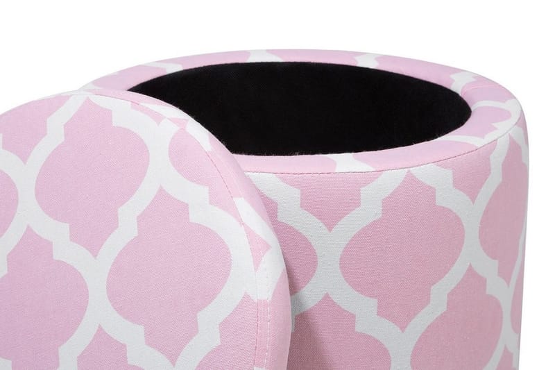 Tunica Fotskammel 35 / 30 cm - Rosa - Møbler - Stoler & lenestoler - Krakk - Fotskammel