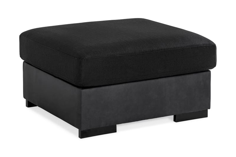 Vanlig fotskammel Scandinavian Choice Cuba fotskammel Vintage 2, Porto 5, Svart, undefined