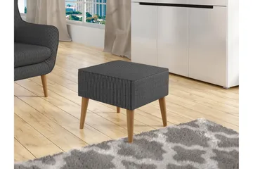 Gabi Fotskammel 45 cm - Mørk grå - Møbler - Stoler & lenestoler - Krakk - Fotskammel