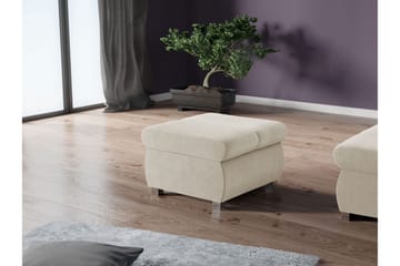Gamal Fotpall 60 cm - Beige - Møbler - Stoler & lenestoler - Krakk - Fotskammel