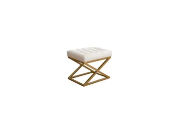 Garyn Sittepuff 40 cm - Krem - Møbler - Stoler & lenestoler - Krakk - Puff