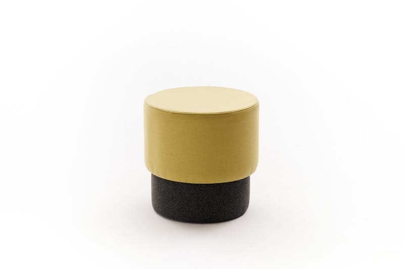 Geno Sittepuff 40 cm - Gul - Møbler - Stoler & lenestoler - Krakk - Puff
