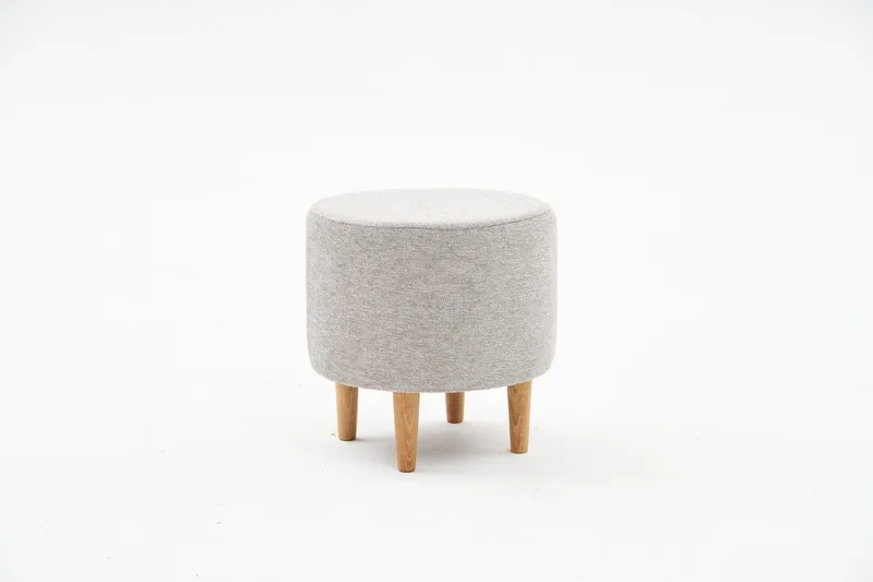 Gianni Sittepuff 40 cm, Hvit