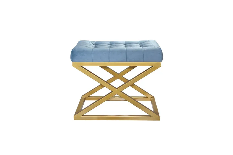 Gillie Sittepuff 40 cm, Gull/Turkis