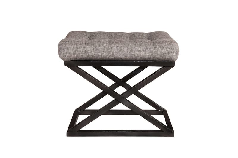 Gillie Sittepuff 40 cm - Svart/Grå - Møbler - Stoler & lenestoler - Krakk - Puff