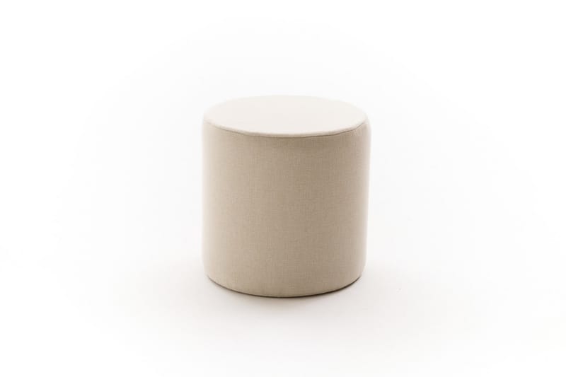 Glendon Sittepuff 40 cm - Krem - Møbler - Stoler & lenestoler - Krakk - Puff