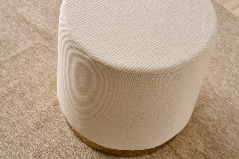 Gracie Sittepuff 40 cm - Krem - Møbler - Stoler & lenestoler - Krakk - Puff