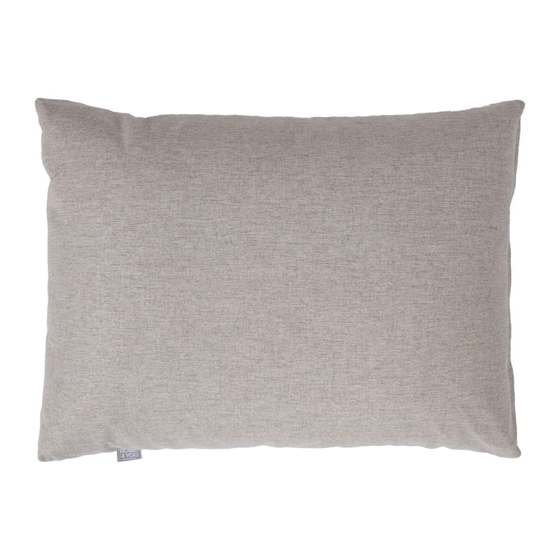 Gulvpute HOME4YOU Nea 60x80x16 cm Beige - Beige - Møbler - Stoler & lenestoler - Krakk - Puff