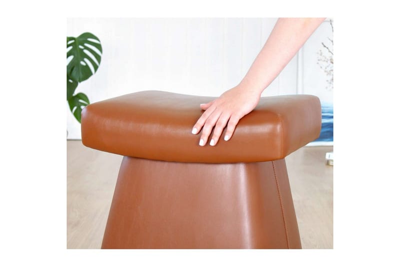 Islor Sittepuff Utomhus 38 cm - Brun - Møbler - Stoler & lenestoler - Krakk - Puff