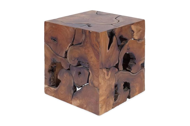 Krakk heltre teak - Møbler - Stoler & lenestoler - Krakk