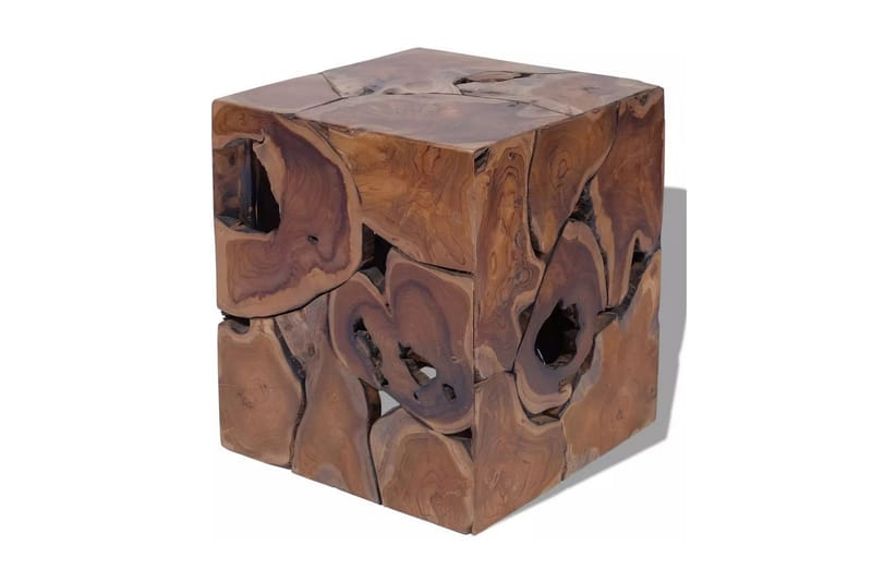 Krakk heltre teak - Møbler - Stoler & lenestoler - Krakk