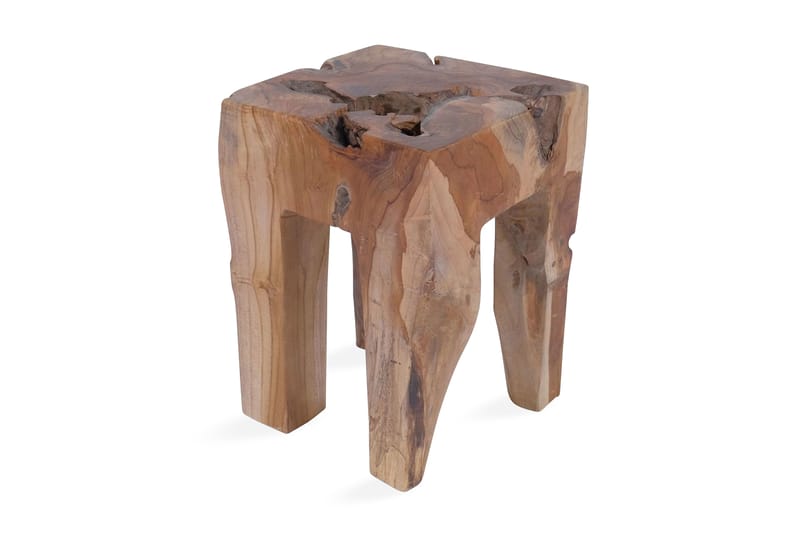 Krakk heltre teak - Møbler - Stoler & lenestoler - Krakk