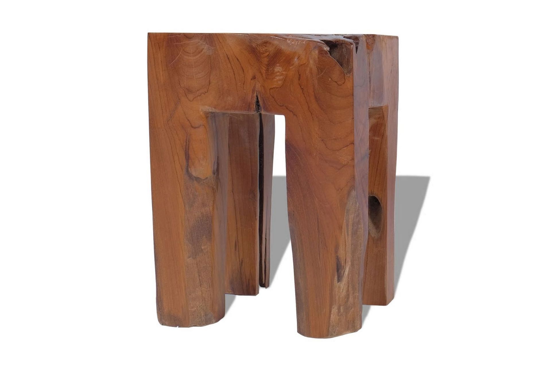 Krakk heltre teak - Møbler - Stoler & lenestoler - Krakk