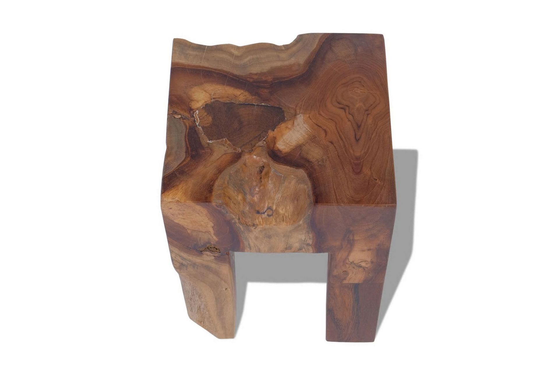 Krakk heltre teak - Møbler - Stoler & lenestoler - Krakk