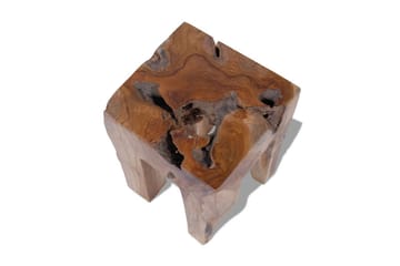 Krakk heltre teak - Møbler - Stoler & lenestoler - Krakk