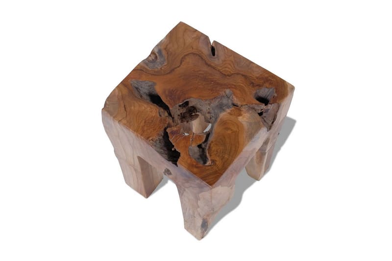 Krakk heltre teak - Møbler - Stoler & lenestoler - Krakk
