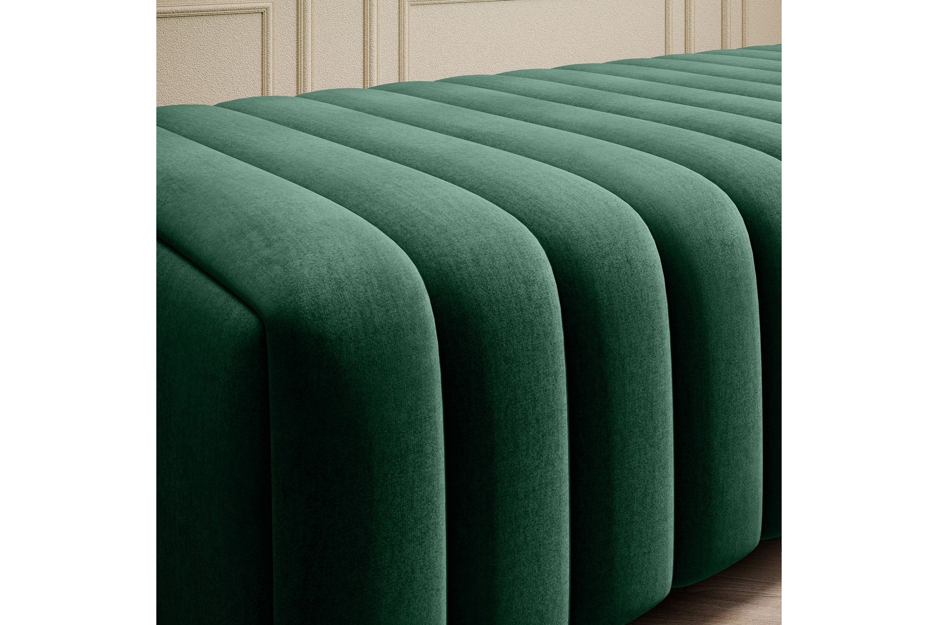 Laurece Fotskammel 132 cm - Grønn - Møbler - Stoler & lenestoler - Krakk - Fotskammel
