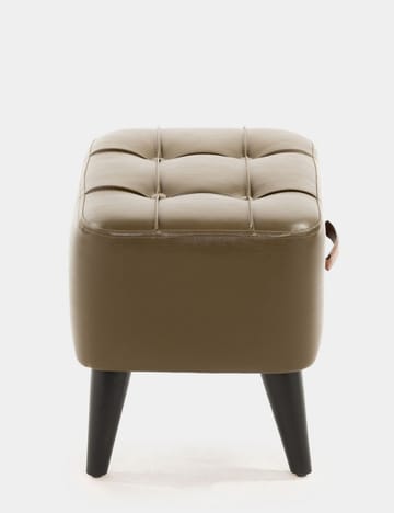 Lenira Sittepuff 43 cm - Khaki - Møbler - Stoler & lenestoler - Krakk - Puff