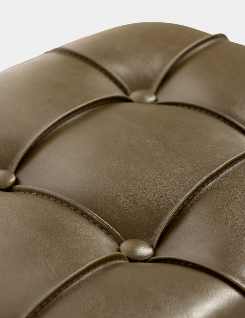 Lenira Sittepuff 43 cm - Khaki - Møbler - Stoler & lenestoler - Krakk - Puff