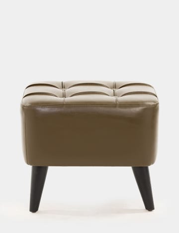 Lenira Sittepuff 43 cm - Khaki - Møbler - Stoler & lenestoler - Krakk - Puff