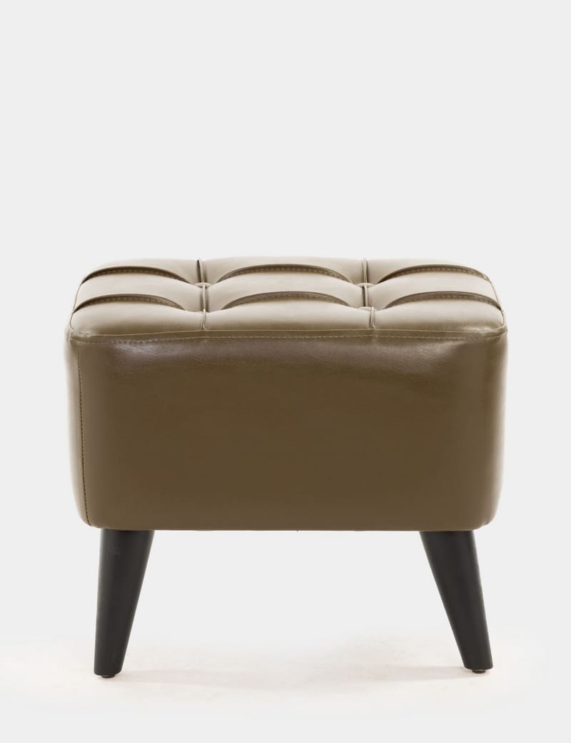 Lenira Sittepuff 43 cm - Khaki - Møbler - Stoler & lenestoler - Krakk - Puff