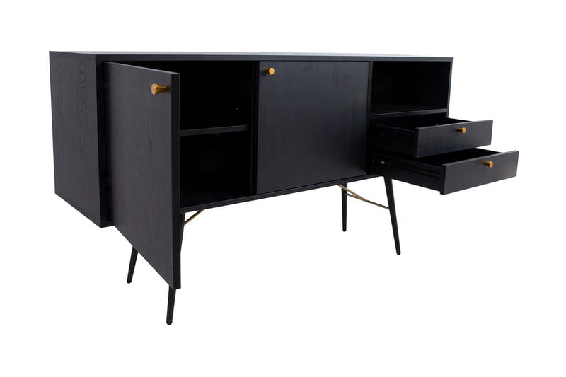 Luxembourg Office Svart / Kobber - Oppbevaring - Oppbevaringsmøbler - Sideboard & skjenker
