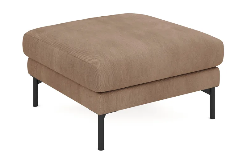 Menard Manchester Fotskammel 87 cm bred - Brun - Møbler - Stoler & lenestoler - Krakk - Fotskammel