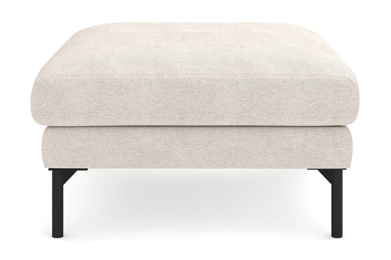 Menard Stoff Fotskammel 87 cm bred - Beige - Møbler - Stoler & lenestoler - Krakk - Fotskammel