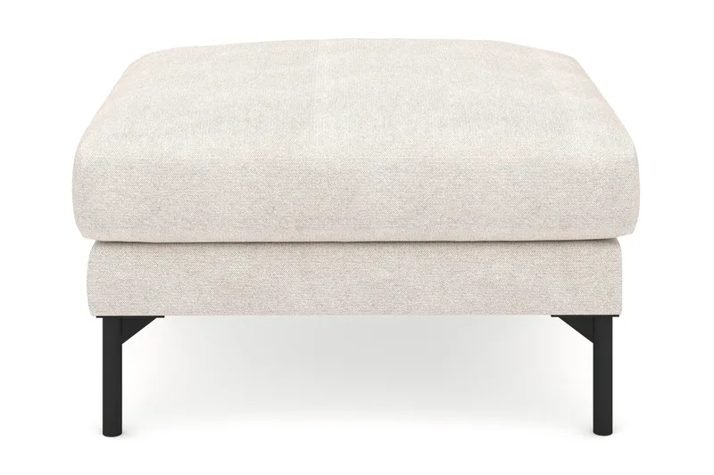 Menard Stoff Fotskammel 87 cm bred - Beige - Møbler - Stoler & lenestoler - Krakk - Fotskammel