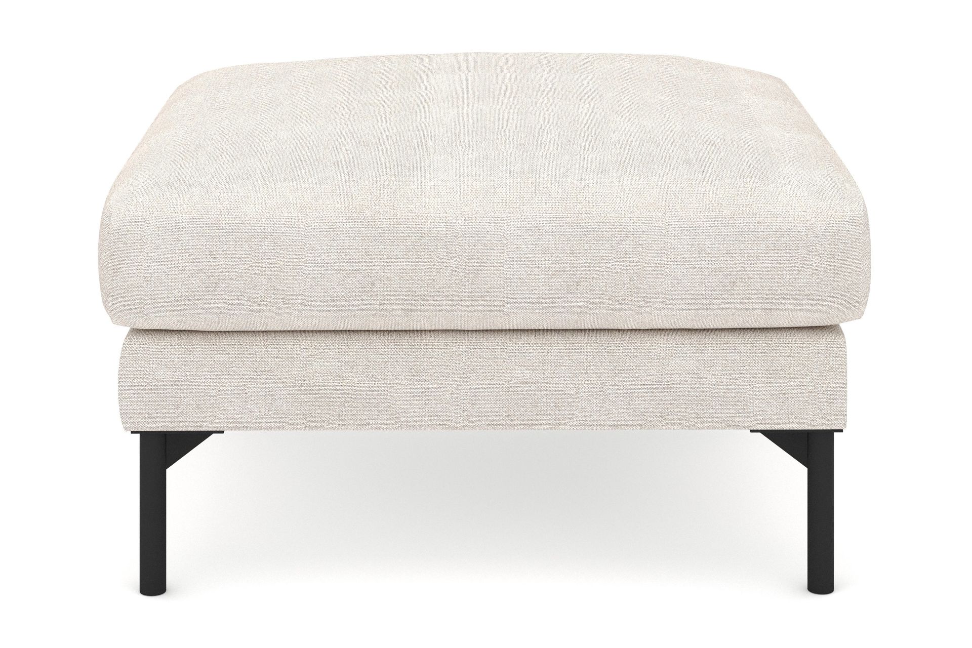 Menard Stoff Fotskammel 87 cm bred - Beige