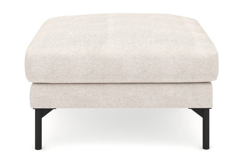 Menard Stoff Fotskammel 87 cm bred - Beige - Møbler - Stoler & lenestoler - Krakk - Fotskammel