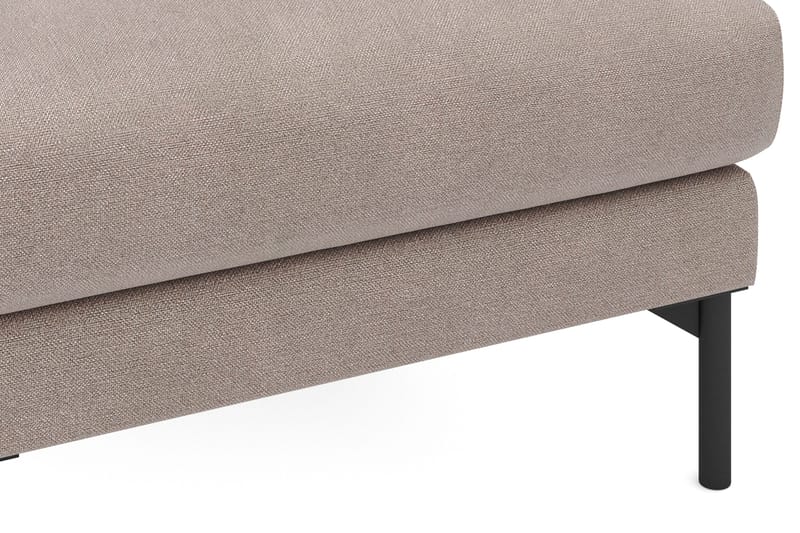 Menard Stoff Fotskammel 87 cm bred - Brun - Møbler - Stoler & lenestoler - Krakk - Fotskammel