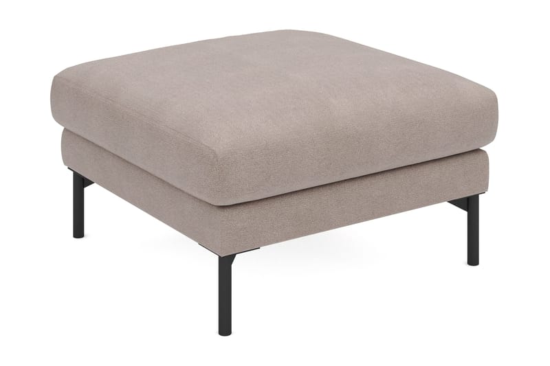 Menard Stoff Fotskammel 87 cm bred - Brun - Møbler - Stoler & lenestoler - Krakk - Fotskammel