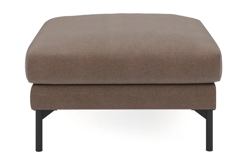 Menard Stoff Fotskammel 87 cm bred - Brun - Møbler - Stoler & lenestoler - Krakk - Fotskammel