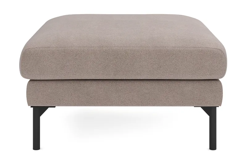 Menard Stoff Fotskammel 87 cm bred - Brun - Møbler - Stoler & lenestoler - Krakk - Fotskammel