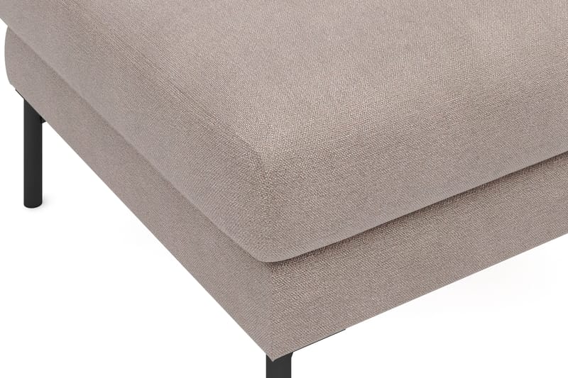 Menard Stoff Fotskammel 87 cm bred - Brun - Møbler - Stoler & lenestoler - Krakk - Fotskammel