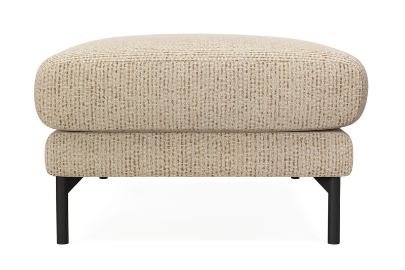Menard Premium Fodskammel i Chenille - Beige - Møbler - Stoler & lenestoler - Krakk - Fotskammel