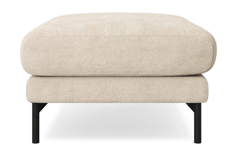 Menard Premium Fodskammel i Chenille - Beige - Møbler - Stoler & lenestoler - Krakk - Fotskammel
