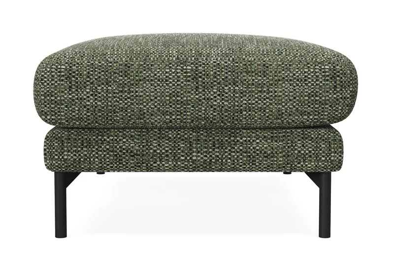 Menard Premium Fodskammel i Chenille - Grøn - Møbler - Stoler & lenestoler - Krakk - Fotskammel
