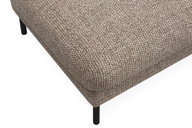 Menard Premium Fodskammel i Chenille - Brun - Møbler - Stoler & lenestoler - Krakk - Fotskammel