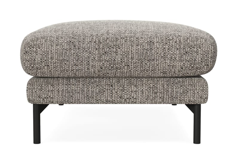 Menard Premium Fodskammel i Chenille - Grå - Møbler - Stoler & lenestoler - Krakk - Fotskammel