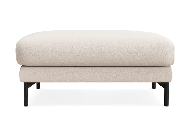 Menard Premium Fodskammel i Bouclé - Lys Beige - Møbler - Stoler & lenestoler - Krakk - Fotskammel