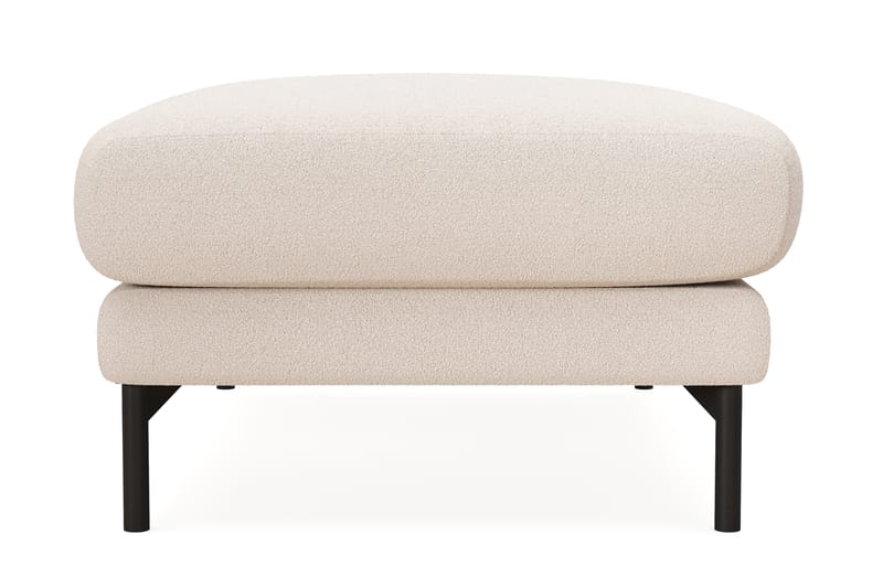 Menard Premium Fodskammel i Bouclé - Lys Beige - Møbler - Stoler & lenestoler - Krakk - Fotskammel